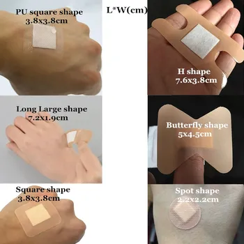 

20 Pcs 50 Pcs Waterproof Wound Antibacterial Band-Aid Wound Dressing First Aid Kit Kits Six types protect different wound