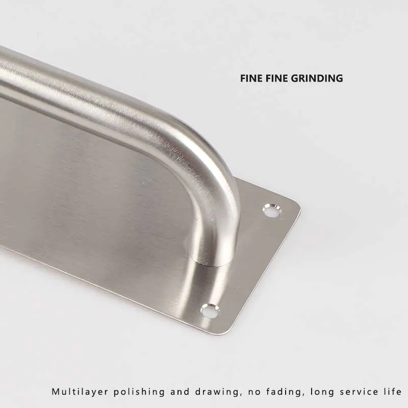 304 stainless steel wire drawn sliding door handle handle furniture kitchen cabinet door hardware