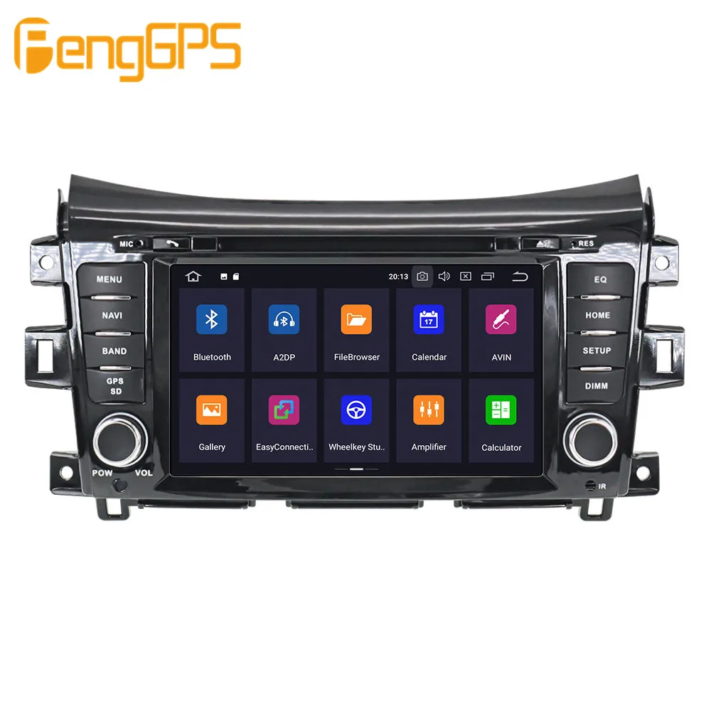 Sale Android 9.0 4+64GB px5 Built-in DSP Car DVD Player multimedia Radio For NISSAN NP300 Navara 2014+ GPS Navigation Headunit SatNav 3
