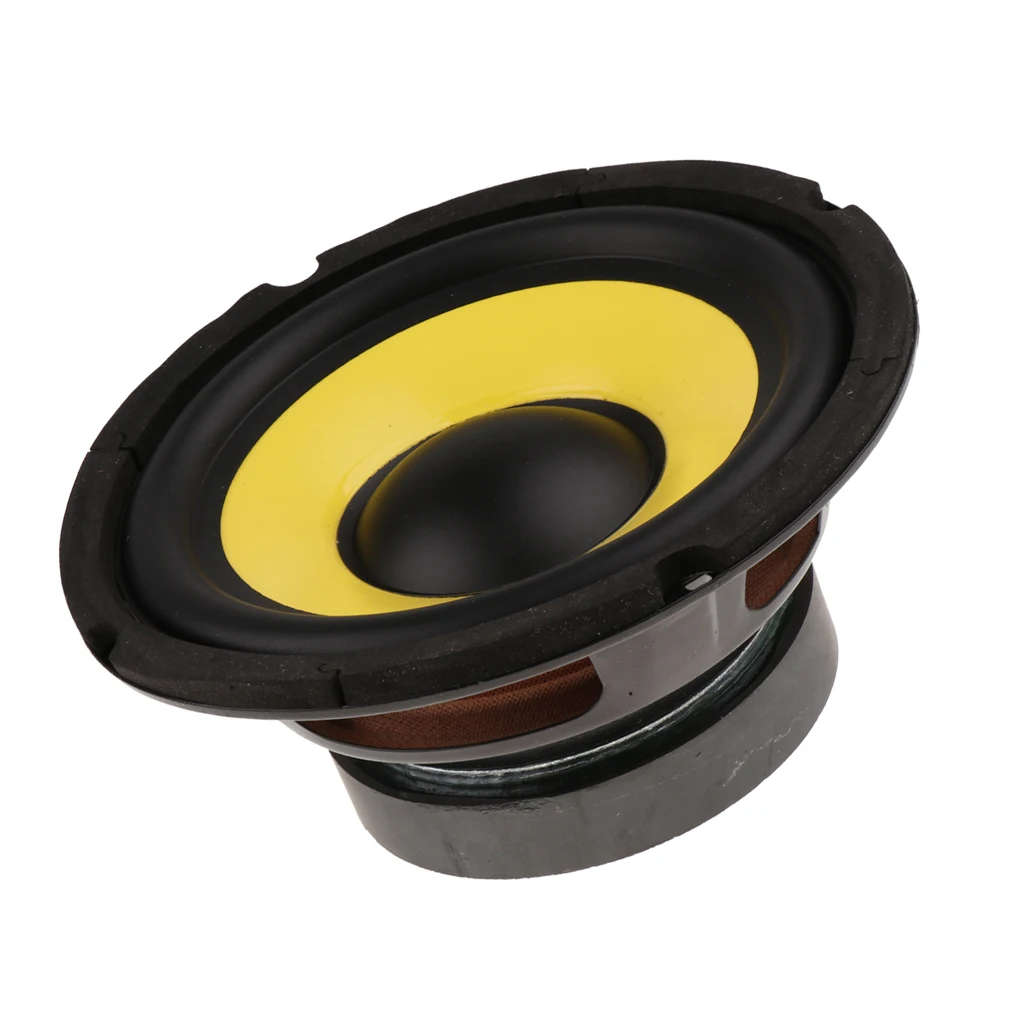 6.5'' 50W Car Audio Stereo Horn Subwoofer Bass HIFI Speaker 4 Ohm Mid Range For Auto Truck RV Boat Yacht Woofer Loudspeaker