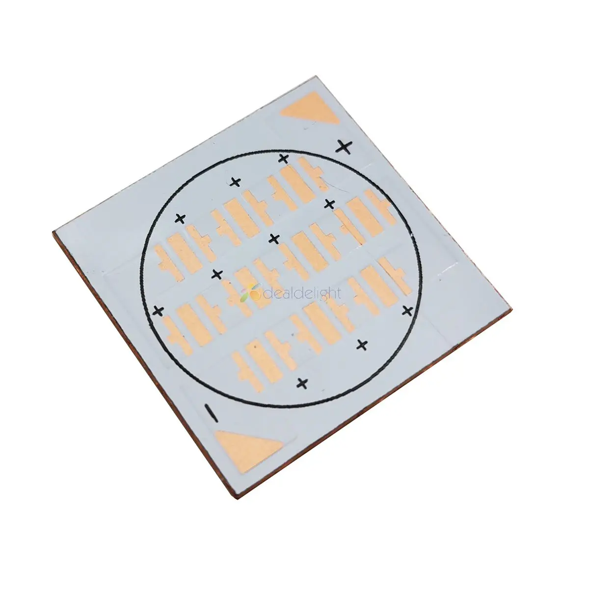 Светодиодный медный PCB Cree XPG XPG2 XPE XPE2 24 мм x 24 мм x 1,6 мм светодиодный теплоотвод COB PCB