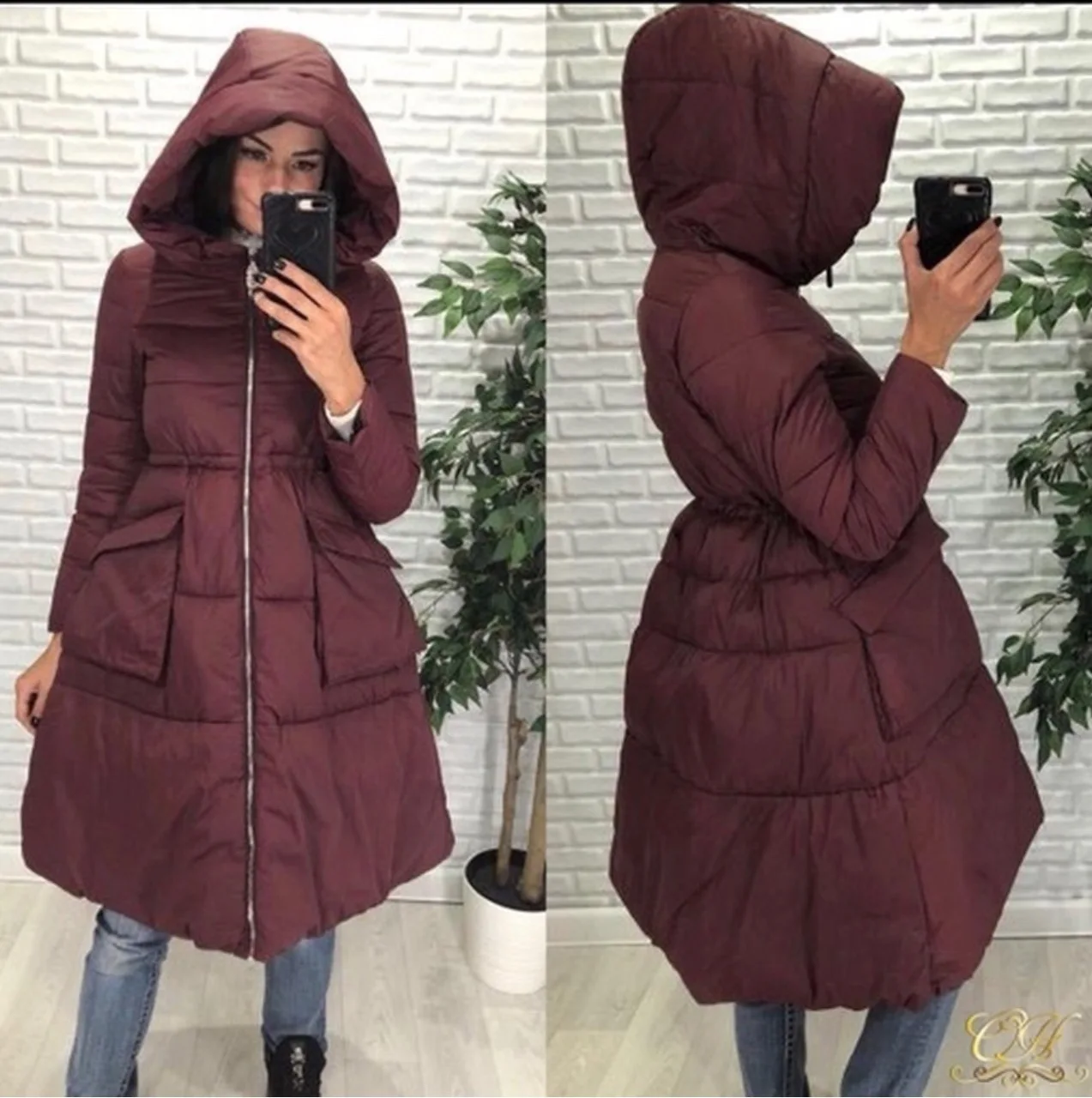 Зимнее Новое Стильное женское пальто с капюшоном поставка товаров AliExpress EBay