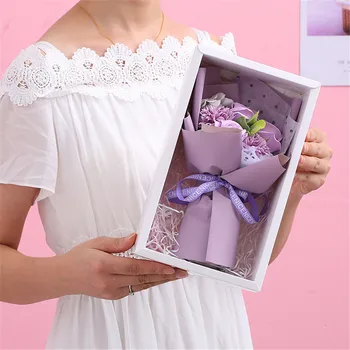 

Korean package bouquet of flowers Christmas and valentine's day gifts Romantic and creative birthday gift