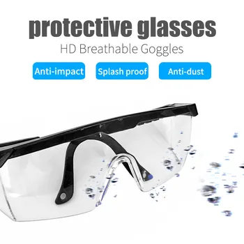 

Thickened Safety protective glasses anti-splash chemical protection labor goggles full wrap Sport Windproof Dustproof Security