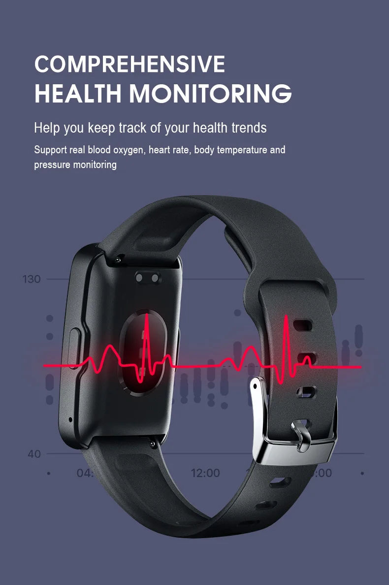2022 New 1.47'' Health Smart Watch for Men Women with Alexa Built-In Blood Oxygen Monitor UV Intensity Test Sports Smartwatch