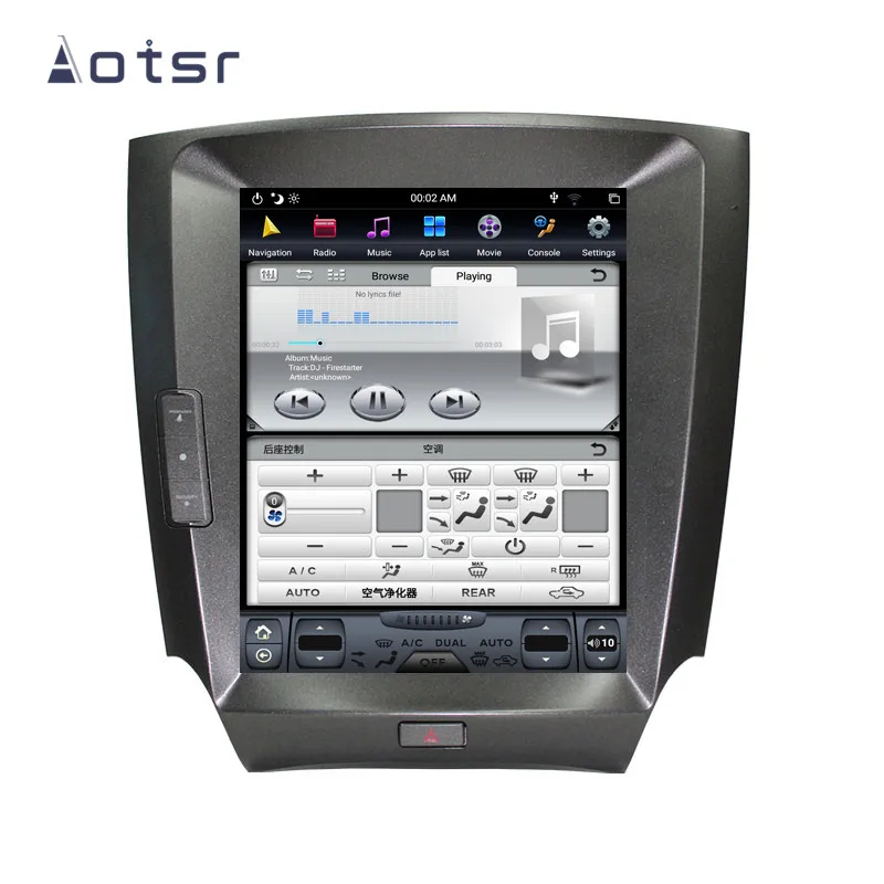 Тесла Android6.0 автомобиля нет dvd-плеер gps навигации для Lexus GS GS300 GS350 GS450 GS460 2004-2011 Автомобильная Мультимедийная экран автомобиля карты