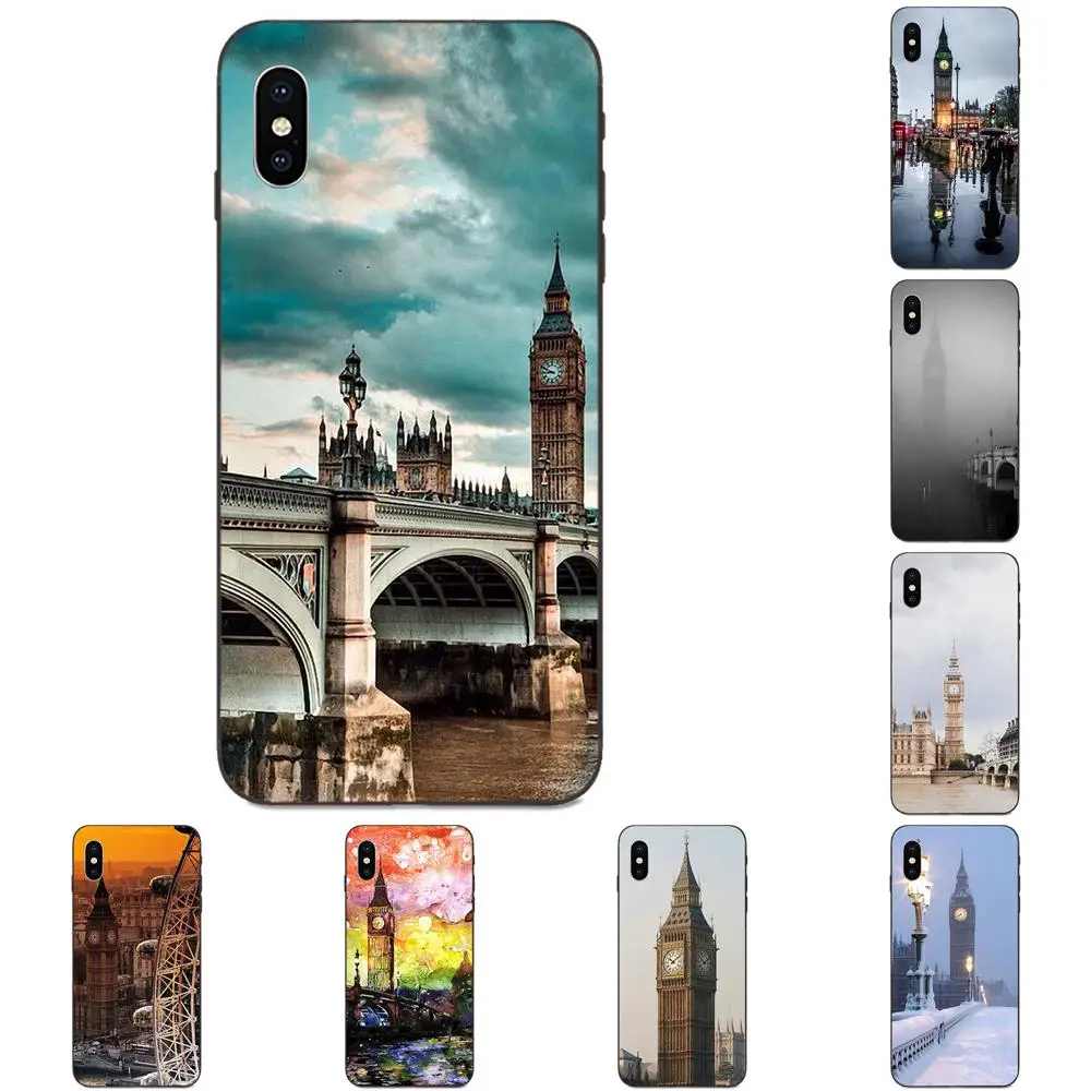 Love London City Big Ben Cute For Huawei nova 2 2S 3i 4 4e 5i Y3 Y5 II Y6 Y7 Y9 Lite Plus Prime Pro 2017 2018 2019 Soft Design | Мобильные