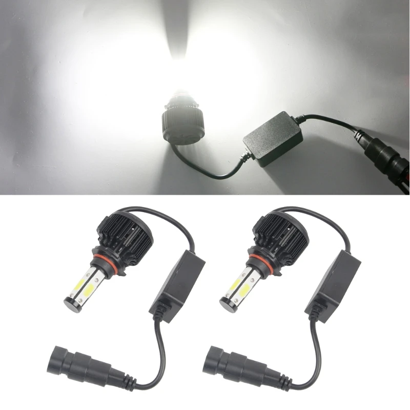 2xNEW High Performance 9005 HB3 160W 18000LM LED Headlight Kit Beam Bulbs 6000K