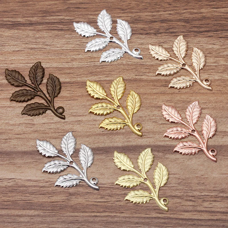 50pcs-32x50mm-Gold-Silver-Plated-Leaf-Filigree-Hollow-Out-Leaves-DIY-Hand-Made-Jewelry-Accessories-Wholesale (1)