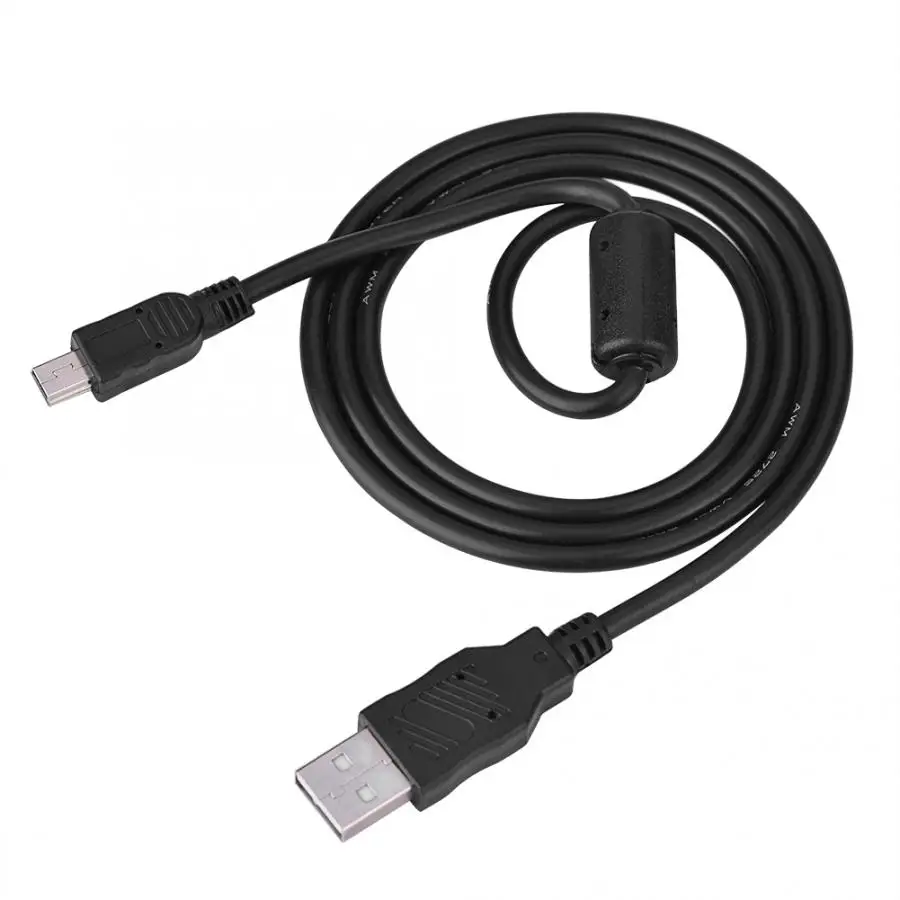 Кабель для передачи данных 1,0 м USB кабель для передачи данных, USB 2,0 to Mini B 5-контактный разъем объектива Цифрового Фотоаппарата Canon Digital Камера, передачи данных, кабель для Canon