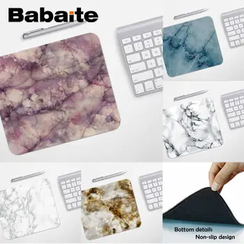 

Babaite Printing Marble Gamer Speed Mice Retail Small Rubber Mousepad Rubber PC Computer Gaming mouse pad Gaming Mouse Pad