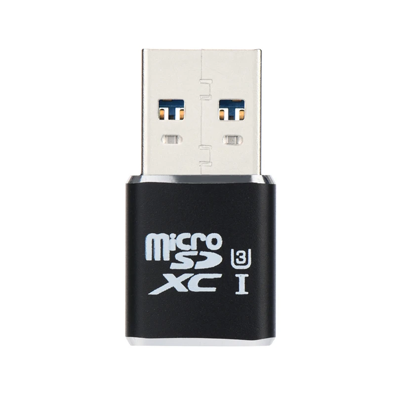 Высокоскоростной USB 3 0 мини считыватель карт/MICRO SD/SDXC алюминиевый TF кард ридер