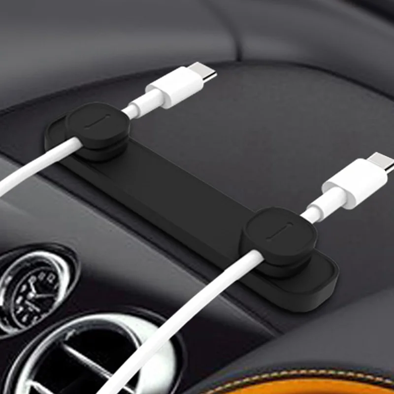 Магнитный Кабельный органайзер USB кабель управление зажим для намотки настольная рабочая станция провода шнур протектор держатель кабеля для iPhone