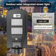 40 Вт 2835SMD 40LED ультра яркий водонепроницаемый солнечный светильник уличный настенный светильник