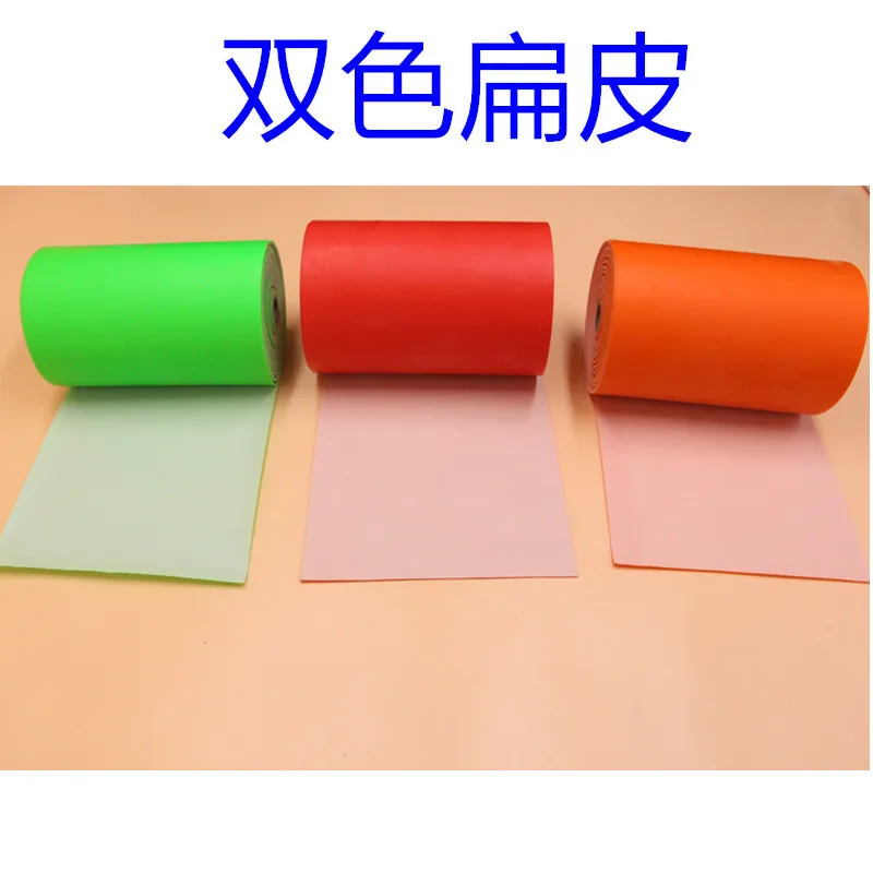 

0.65, 0.75.0.8 Double Vulcanized Flat Hairband Double Color Flat Hairband the Entire Volume into M Double Color Wide Hairband