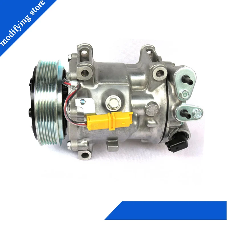 SD7C16 9663315480 9670022180 9656572680 9648138680 550806 6453RH 6453XA 6453RG A/C компрессор для peugeot 407 607 CITROEN C5 C4