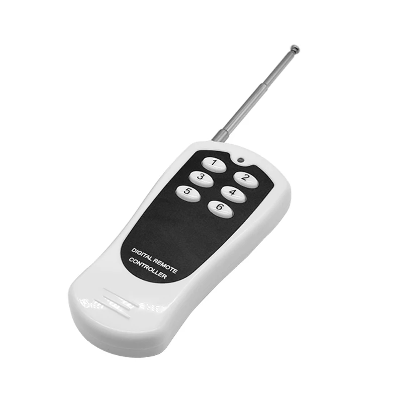 Universal RF 433MHz Wireless Digital Remote Control Transmitter Learning Code Mini for Remote Switch 2/4/6/8/10/12 Button 2262