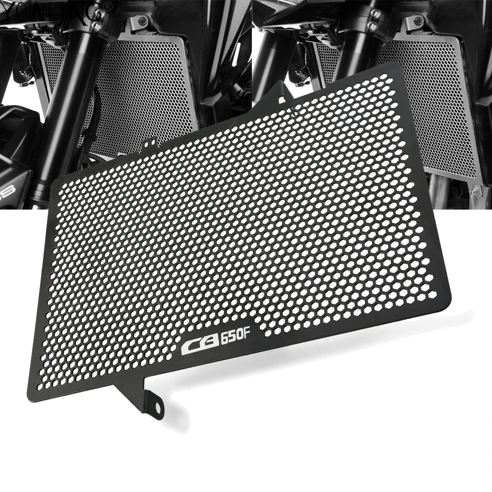 

Motorcycle CNC Aluminium Radiator Grille Guard Cover Side Part Grill Protector For HONDA CB650F 2014-2018 2015 2016 2017