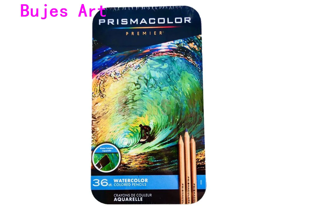 child Sanford Prismacolor lapis de cor 36 color water soluble pencil 3.8MM soft big core drawing | Канцтовары для офиса и дома