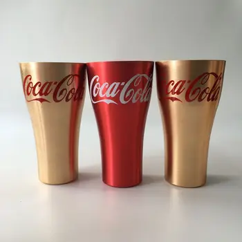 

Factory Direct Cola Cup Cool Drinks Cup Drop-Resistant Cup Food Grade Alumina Cup Metal Cup Aluminum Cup