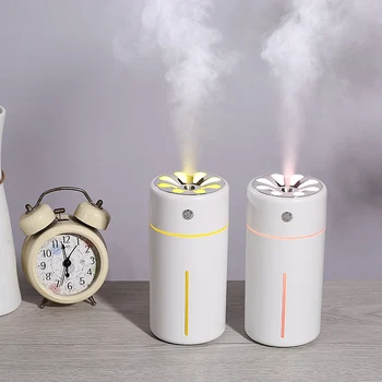 

Mini Air Humidifier Usb Ultrasonic Humidifier Car Aroma Diffuser Electric Essential Oil Diffuser Cup With Led Lights