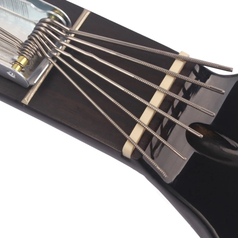 

New Style Guitar Nut Bridge File Set Guitar Sanding Tool Guitar Bass Ukulele Bridge Saddle Grooves Sanding Files Tool Kit