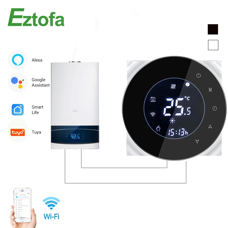 Wifi умный водонагреватель/газовый котел термостат Tuya пульт дистанционного