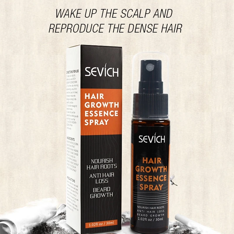 Sevich 30ml Herbal & Ginger Hair Growth Essence Spray Help For Hair Loss Treatment Fast growth Spray Anti-Hair Loss
