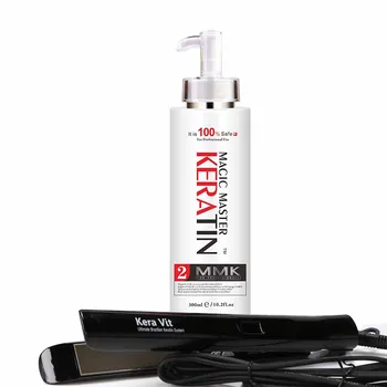 

300ml MMK Magic Master Keratin Professional Flat Iron Hair Straighter Smooth for Hair Free shipping Curly Hair Care Products
