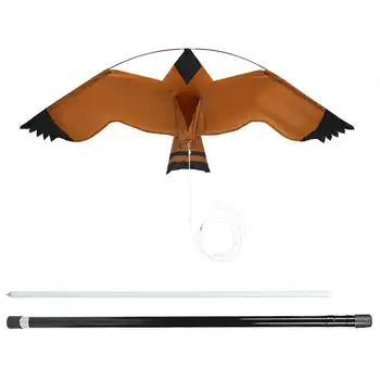 

Bird repellent 7 m Telescopic Pole Fly Kite Bird repellent Scarer repellent for the protection of rice fields