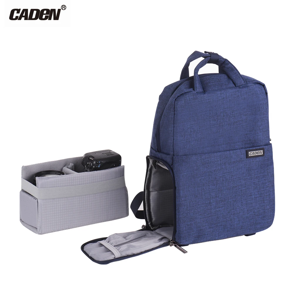 CADeN L5 Shockproof Waterproof DSLR Camera Backpack Leisure Travel Shoulder Bag for Canon Nikon Sony DSLR and Lens Laptop