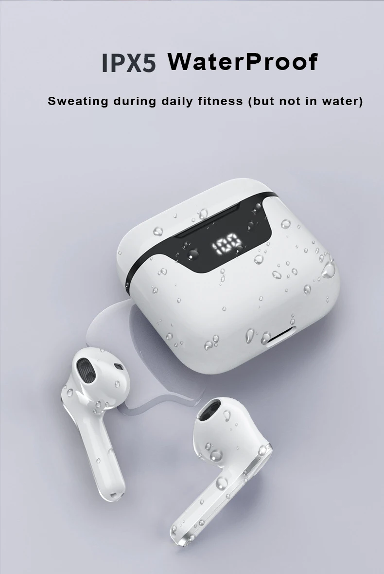Fones de Ouvido sem Fio Fone de Ouvido sem Fio Fone com Caixa Confortável Bluetooth Baixo Estéreo Gancho Carregamento Tws 5.1 7 Cheap Calculadoras