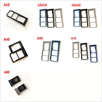 

Original DUAL Sim Card Tray SD Card Reader Socket Slot Holder Replacement Part For Samsung A10 A20 A30 A40 A50 A70 A80