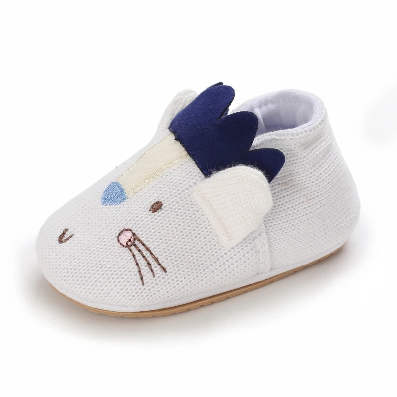 Infant Newborn Baby Girls Princess Non-Slip Floral Border Shoes Toddler Baby Soft PU Leather Prewalker Shoes Solid First Walkers