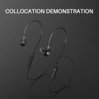 

TFZ BC 03 Wireless Bluetooth 5.0 SBC AAC Cable 0.78 mm 2pin Bluetooth Headset Replacement Module Cable With Mic