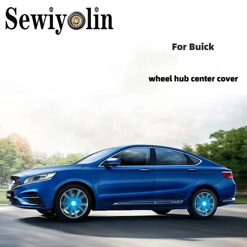 

For Buick 4X Hub Light Car Wheel Caps Light Center Cover Lighting Cap Floating Illumination LED Bulb Auto Car Styling Center Cap