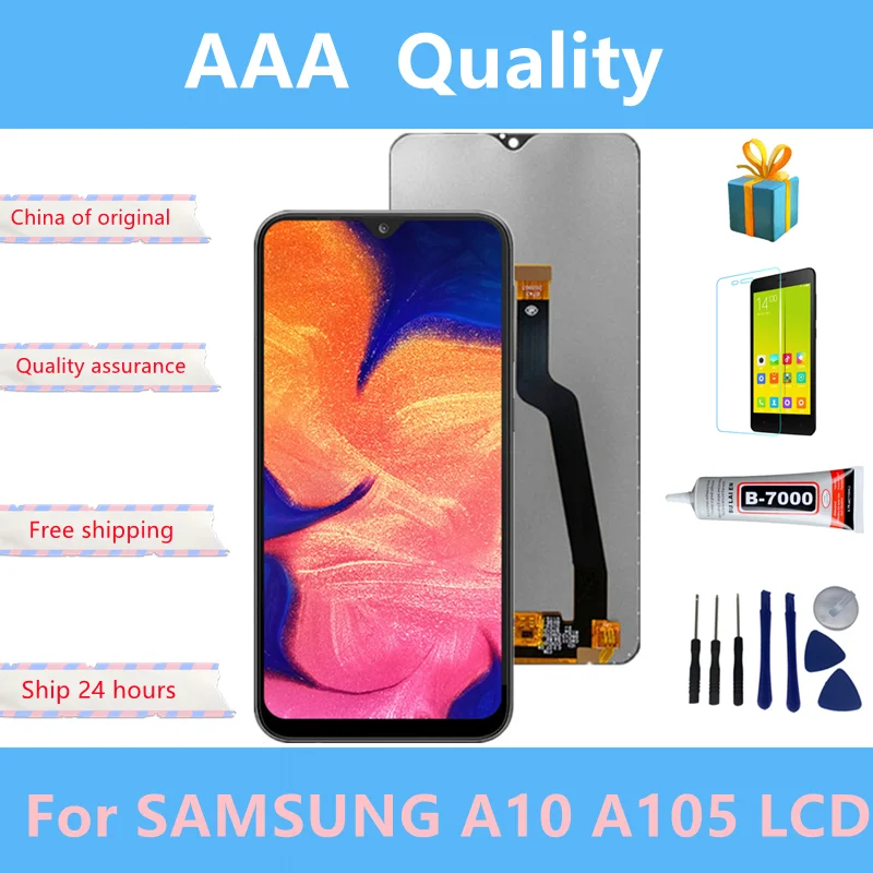 Оригинальный Для Samsung Galaxy A10 A105 A105F SM-A105F A105FN ЖК-дисплей экран замена дигитайзер в