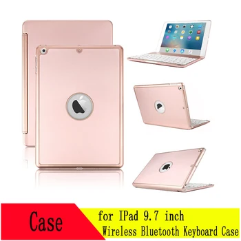 

Case Cover for IPad 9.7 inch Wireless Bluetooth Keyboard Case Cover for New IPad 9.7 inch Slim Fit Protective Hard Case 2017