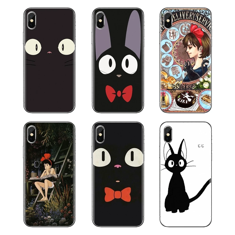 

Transparent TPU Housing Kikis Delivery Service Watercolors For iPod Touch Apple iPhone 4 4S 5 5S SE 5C 6 6S 7 8 X XR XS Plus MAX