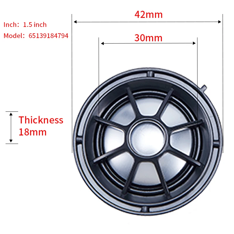 Автомобильные дверные твитеры для BMW F10 F30 F34 F20 F46 F22 F23 G20 G30 G01 F48 E60 E90 серии круговые