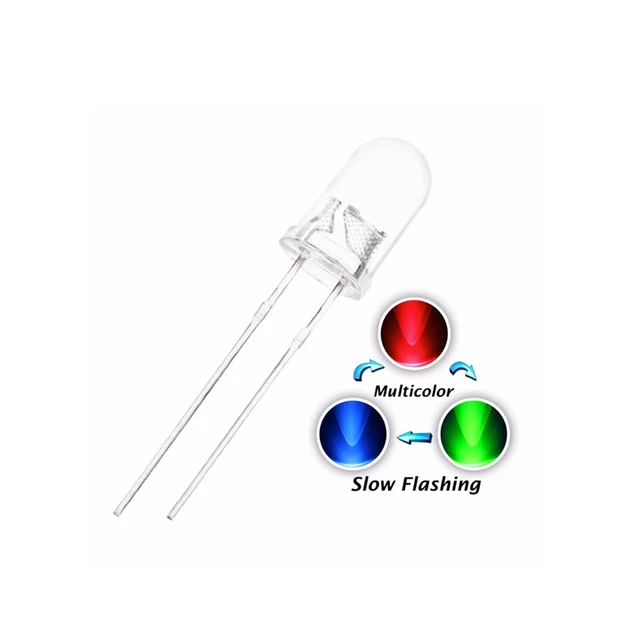 Diodo LED RGB 5mm - AV Electronics