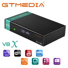 

V8x Satellite Tv Receiver Decoder Dvb-S/S2/S2x Gtmedia V8 Nova Ca Card Abertis/Tivusat Support Ccam M3u Tuner Dvb Tv Box Gtmedia