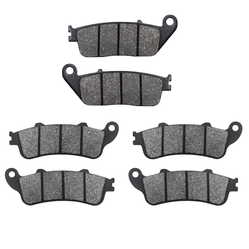 Motorcycle Front and Rear Brake Pads for Victory Vision 8 Ball 2010-2012 Vision Street 2008 2009 Vision Tour 2008-2012 - Цвет: Front and Rear
