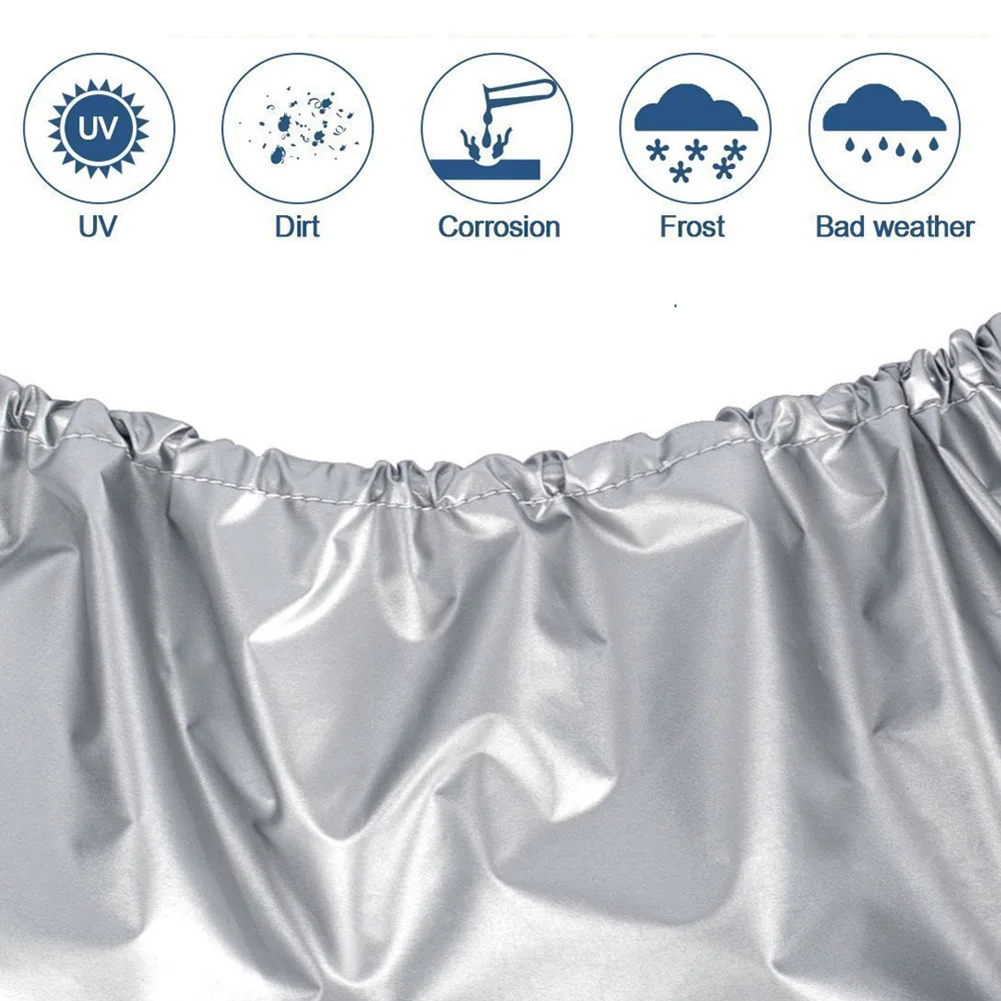 

4pcs Tire Cover Waterproof Coating Dustproof Tire Sun Protectors for RV SUV Cars ENA88