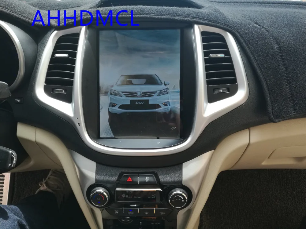 Мультимедийный плеер в стиле Тесла Android автомобильная стереосистема GPS