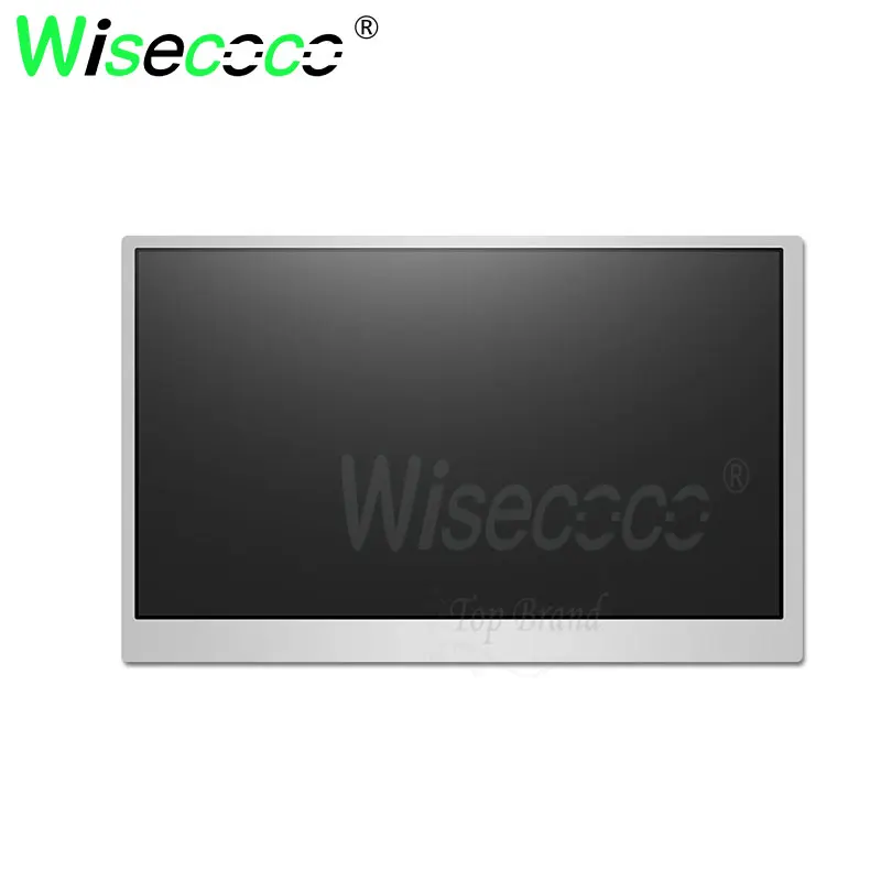 Wisecoco для монитора Автомобильный дисплей ноутбука 10,1 дюймов 1280*720 ips 750 яркость ЖК-дисплей с VGA HDMI драйвер платы DJ101IA-07A - Цвет: LCD only