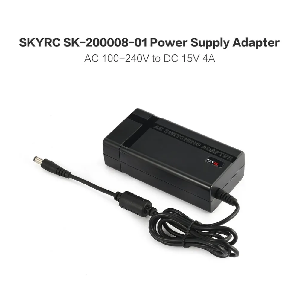 SKYRC RC модели AC/DC 15V 4A Питание адаптер ЕС штекер для Skyrc Батарея Зарядное устройство