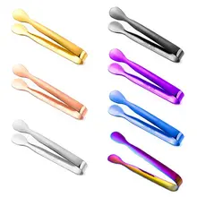 Прямая поставка и 6 шт. нержавеющая сталь сахарный зажим щипцы ледяной бар буфет барбекю клип кухня Nov.25