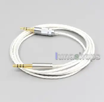 

Hi-Res Silver Plate 7N OCC Earphone Cable For Sony mdr-1a 1adac 1abt 100abn xb950bt wh1000x h600a h800 h900n z1000 LN006611