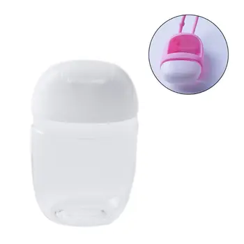

10Pcs 30ml Clear Plastic Empty Bottles with Flip Top Cap Refillable Hand Sanitizer Containers for Lotion Shampoo Conditoner Soap